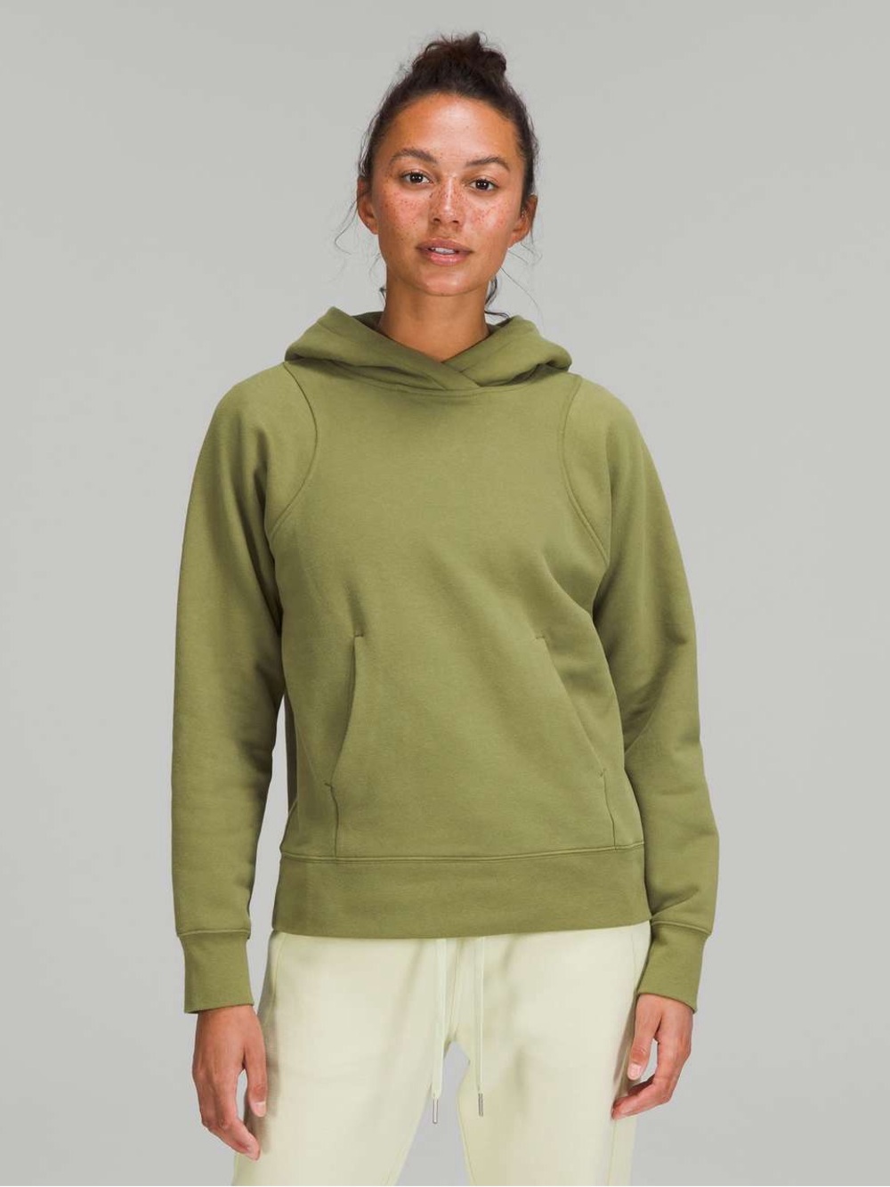 Lululemon Loungeful Hoodie Women’s Bronze Green Pullover Hoodie